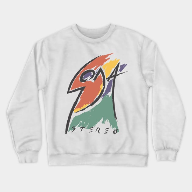 Soda Stereo - Languis Crewneck Sweatshirt by verde